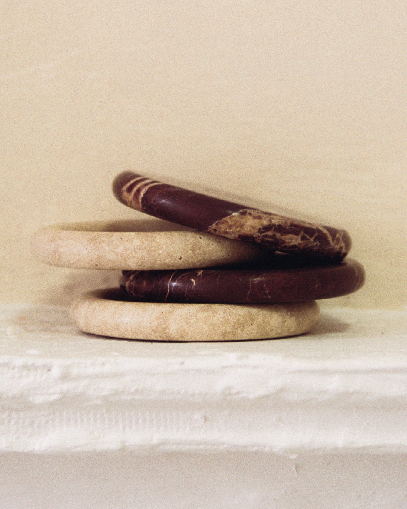 Red Calacatta Incense Tray