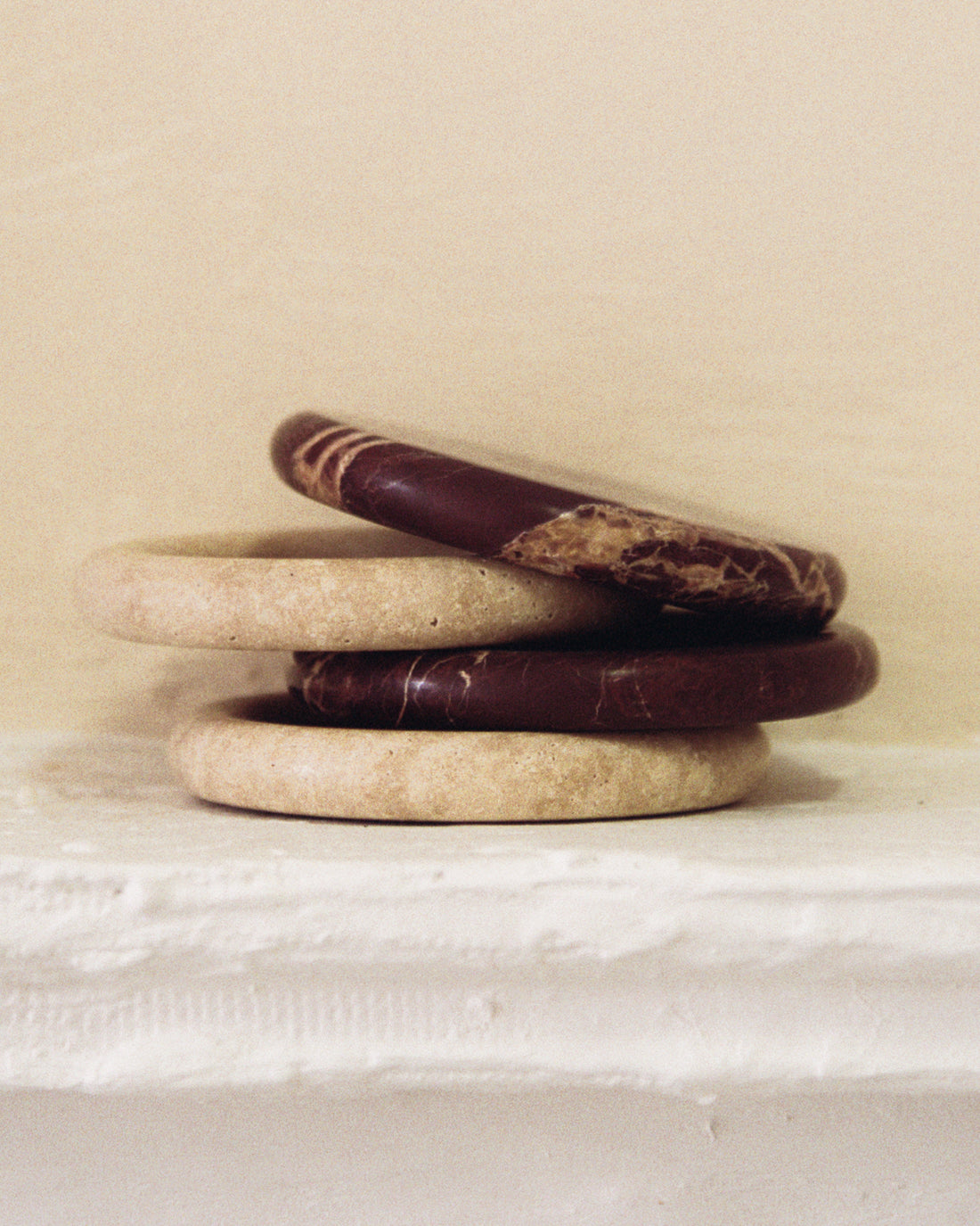 Red Calacatta Incense Tray